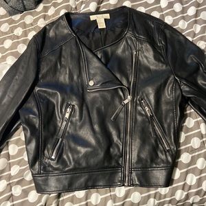 Leather jacket